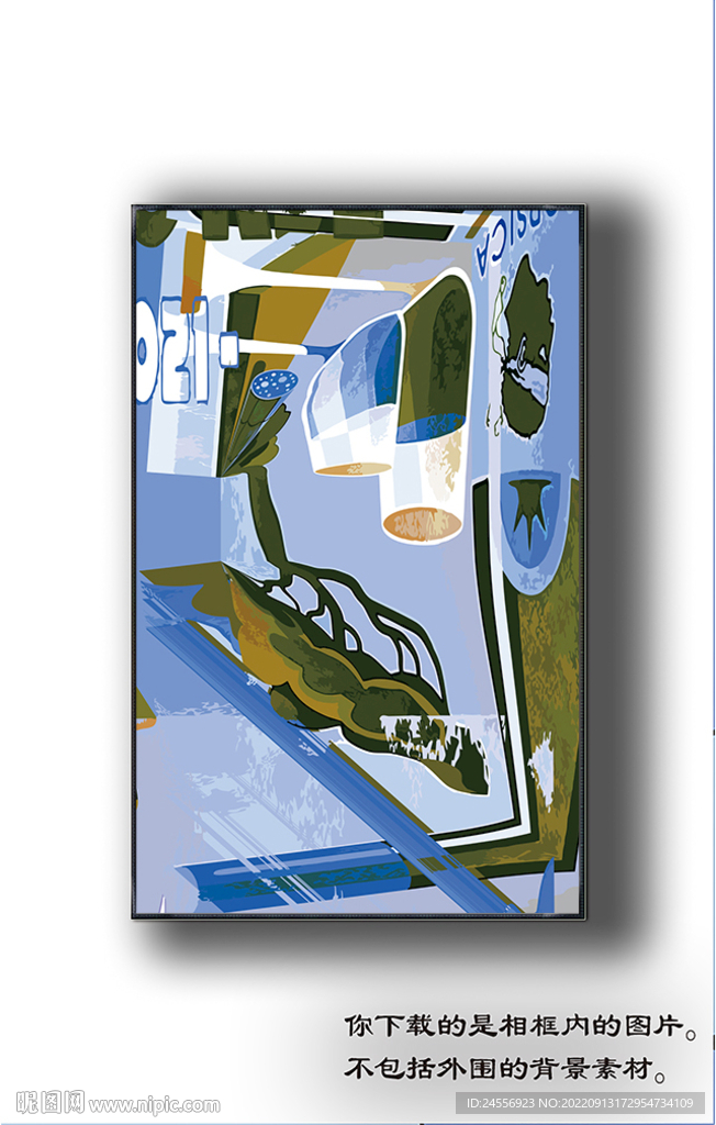 欧式抽象装饰画