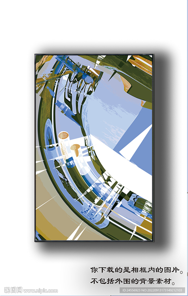 欧式抽象装饰画