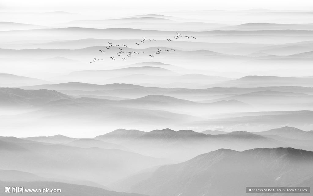 新中式水墨装饰画