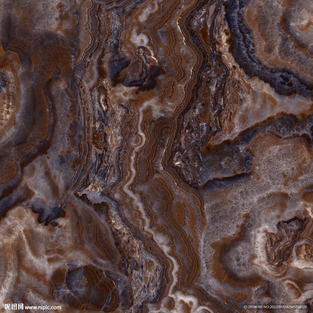 棕色石材高档纹理 Tif合层