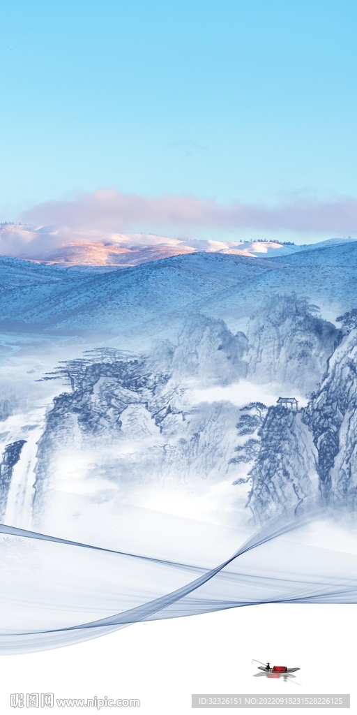 高清 简约意境玄关 tiF分层