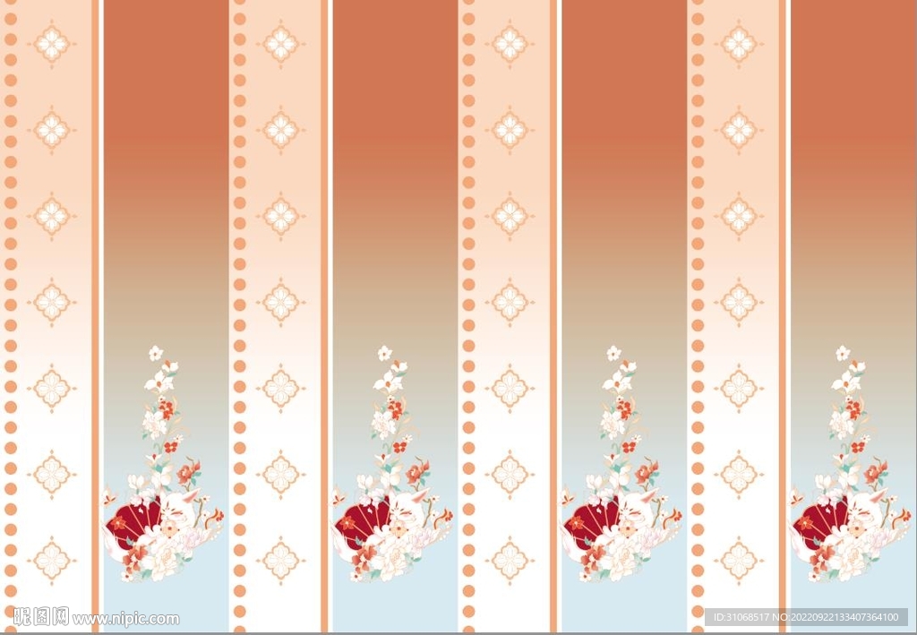 汉服   渐变   狐狸