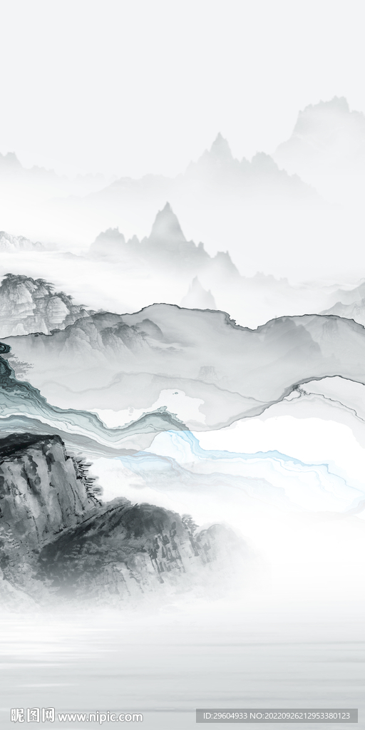 新品 中式现代玄关 TIf分层