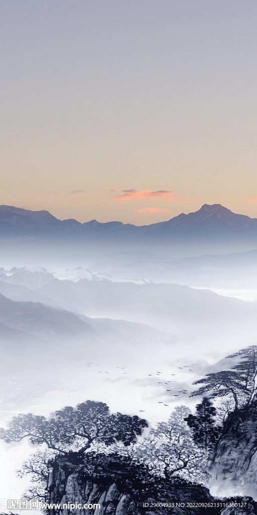 极简中式现代玄关 TIf分层