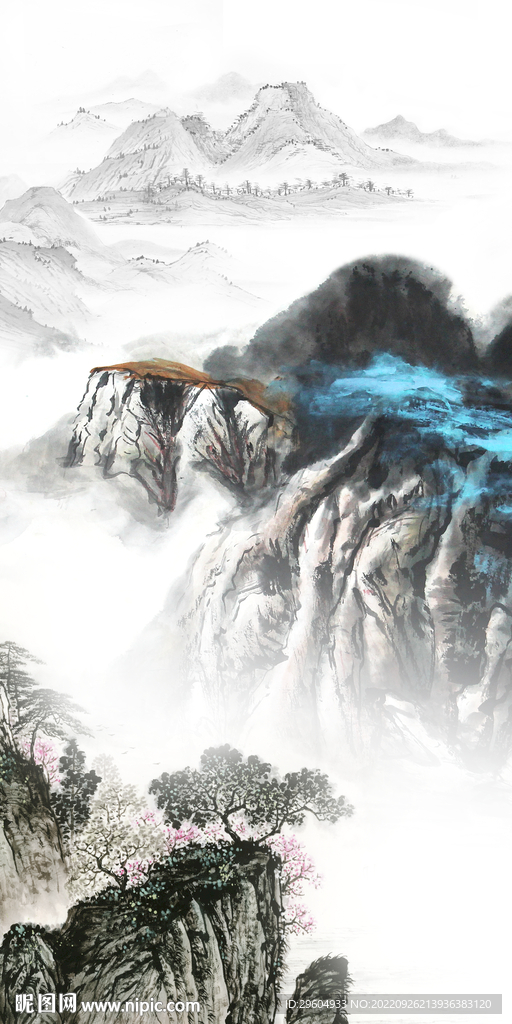 大气中式现代玄关 TIf分层