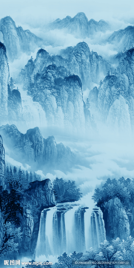 高端中式现代玄关 TIf分层