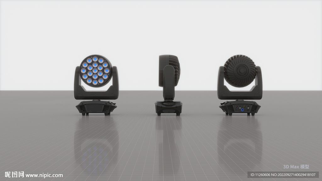 舞台灯具模型