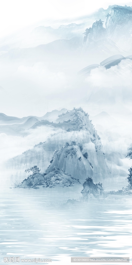 大气 新品玄关山水 TiF分层