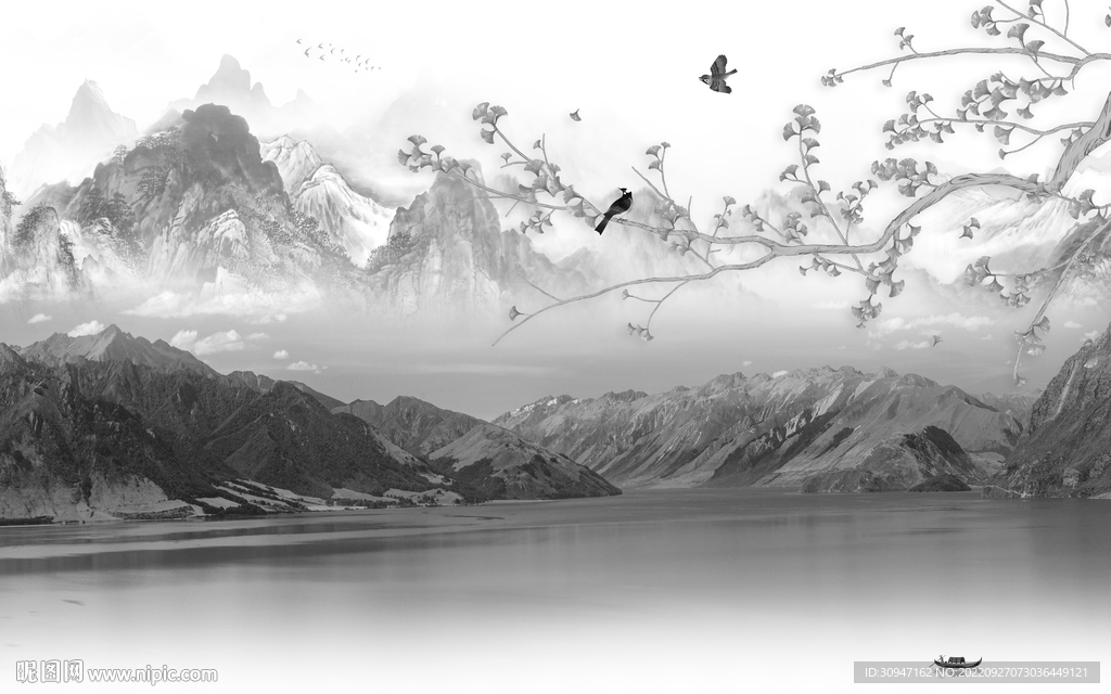 高清 新上架山水画 TiF分层