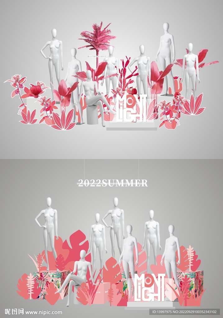 模特DP点位设计