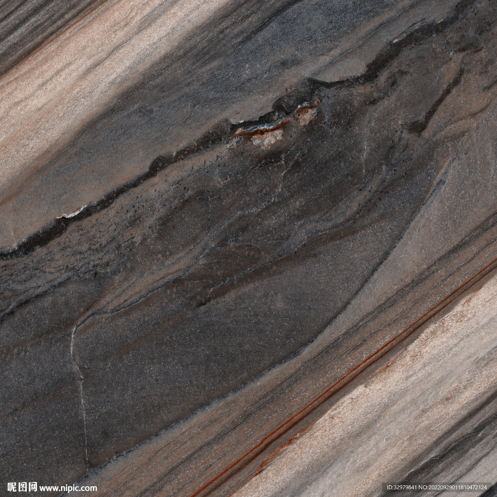 瓷砖天然清晰石材 TiF合层