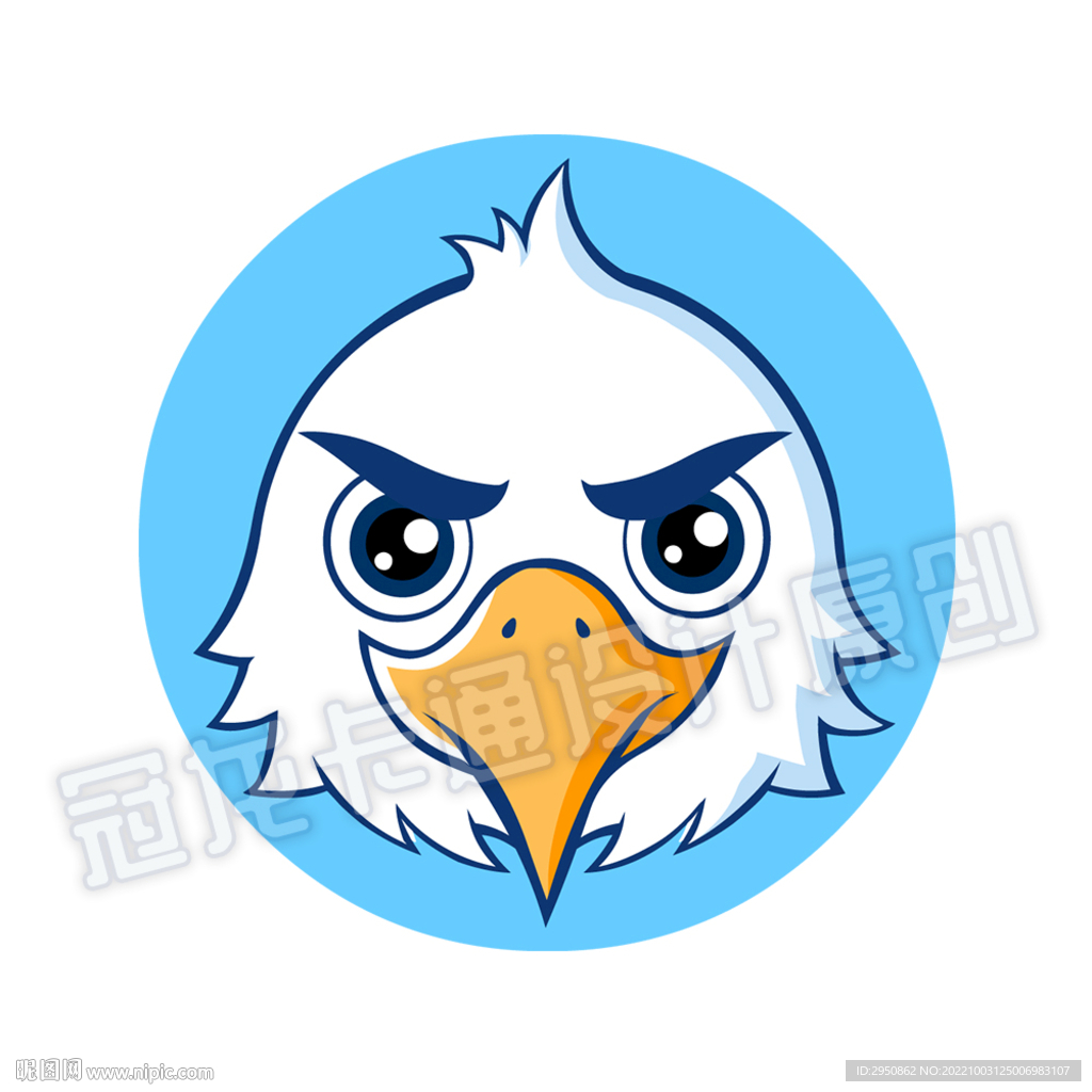 卡通老鹰头像