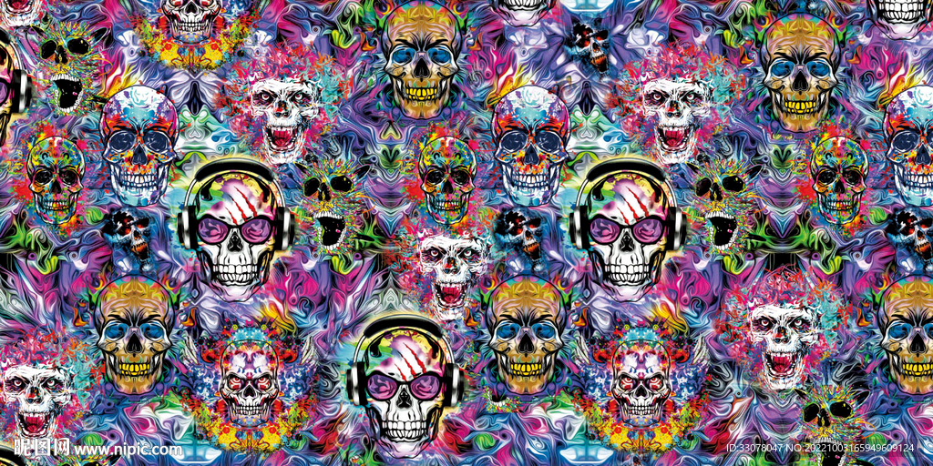 大牌 男装 骷髅