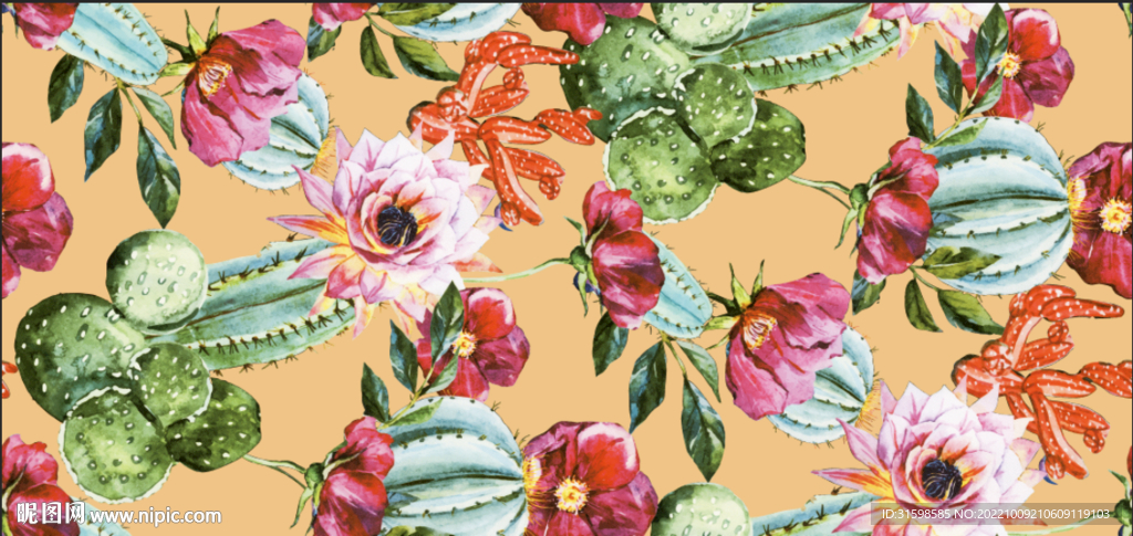 大牌数码 热带花