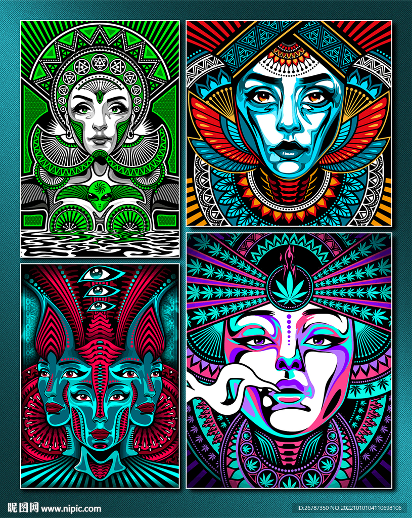 矢量超现实艺术绘画系列