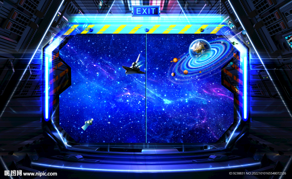 电影院出口装饰背景墙