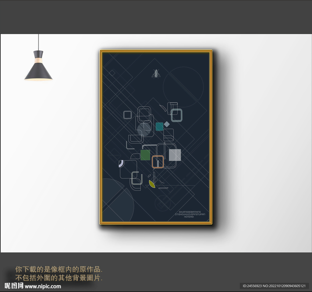 罗马古典色块抽象画