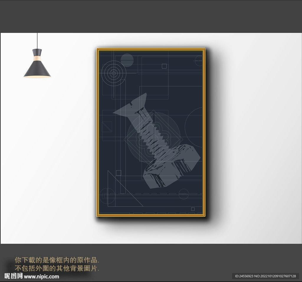 罗马古典色块抽象画