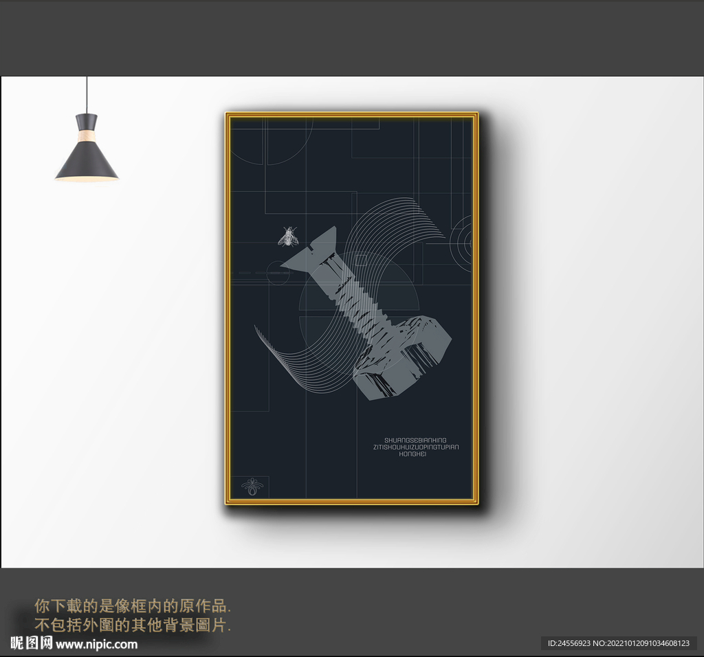 罗马古典色块抽象画