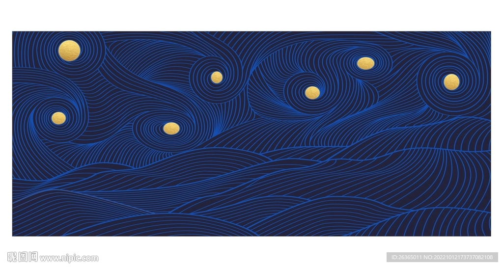 矢量先天星空素材  手绘线条