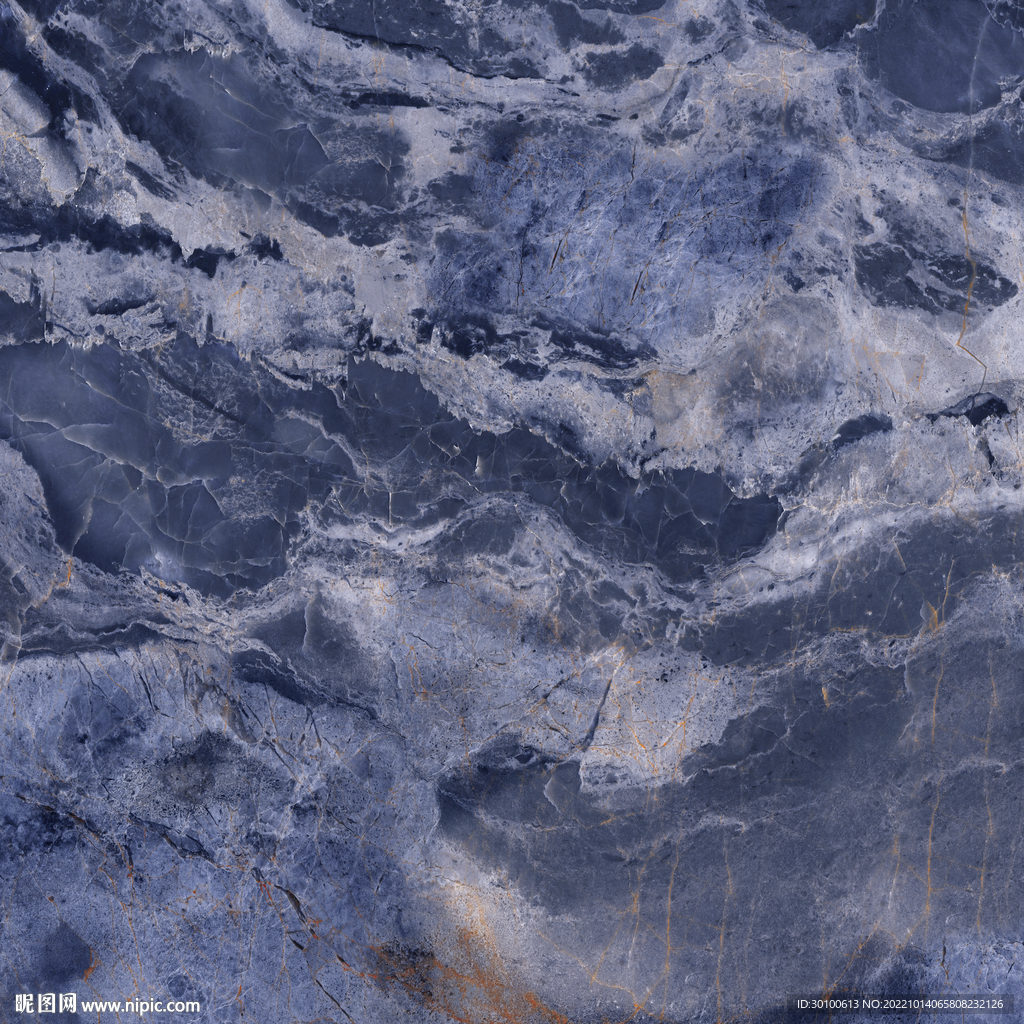 蓝色 豪华大理石材 TIF合层
