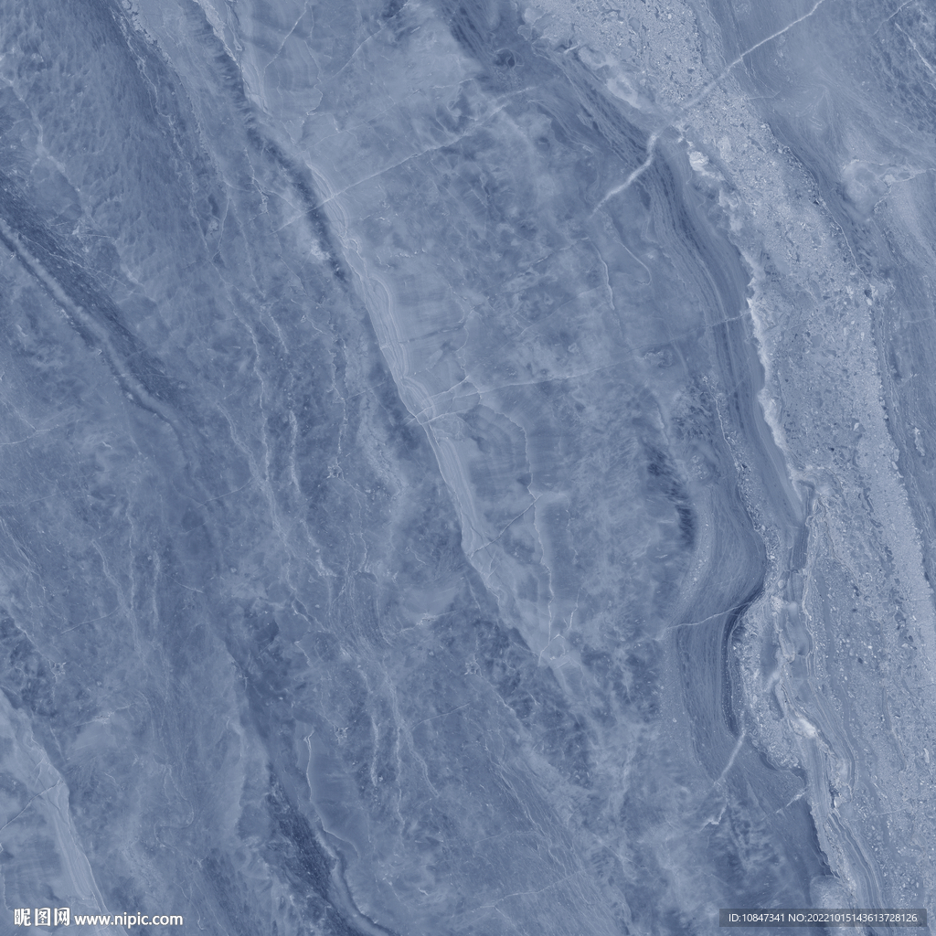 蓝色奢华人气石纹 Tif合层