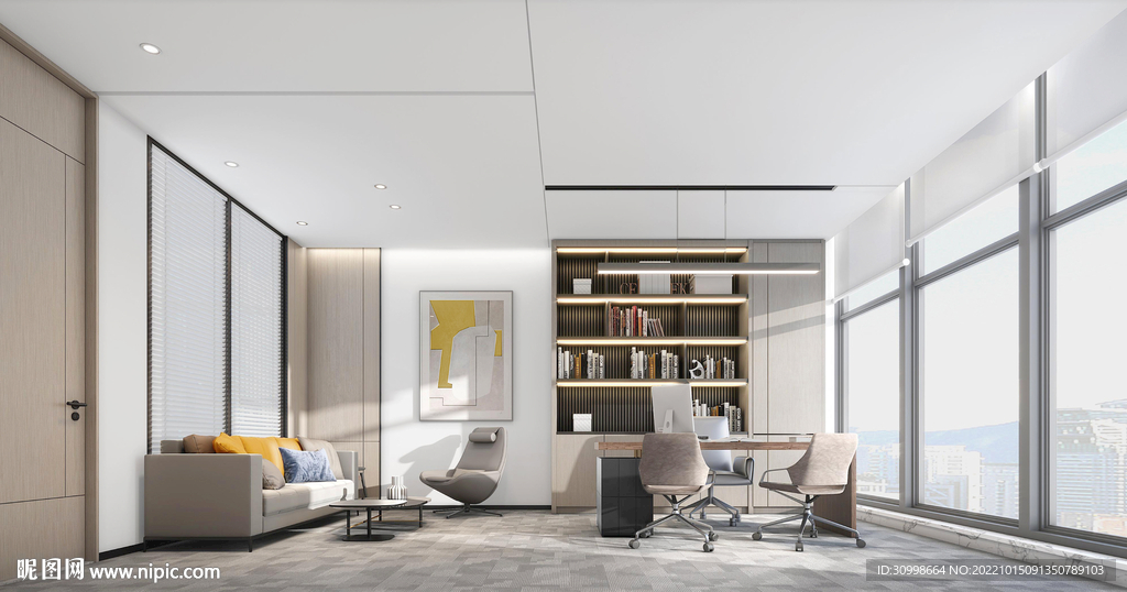 经理办公室效果图