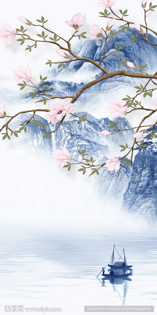 最 新山水玄关 TIf分层 