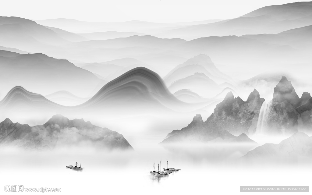 新上架人气山水 tif分层