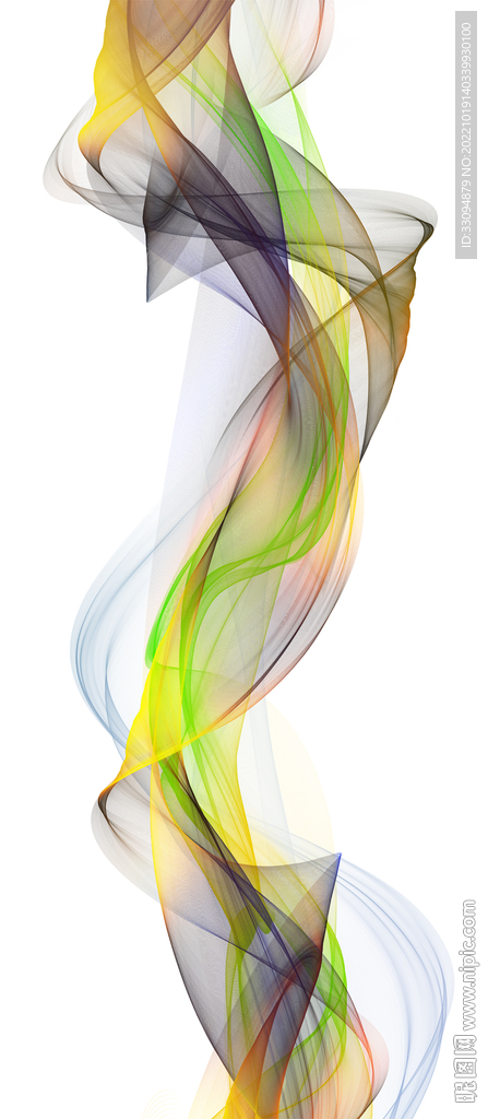 高清分层透明底烟雾背景打印图