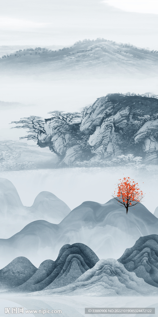 现代 高端新品玄关 Tif分层