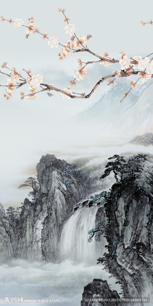 极简高端新品玄关 Tif分层