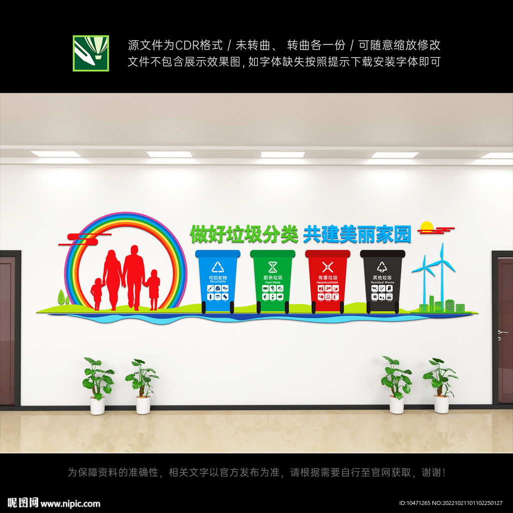 垃圾分类文化墙