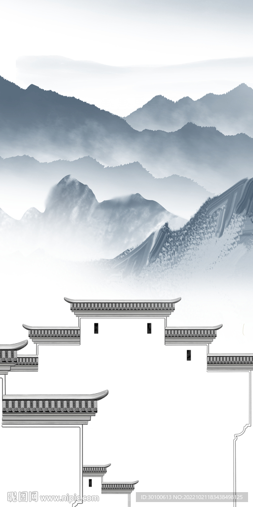 高端 新品玄关山水 TiF分层