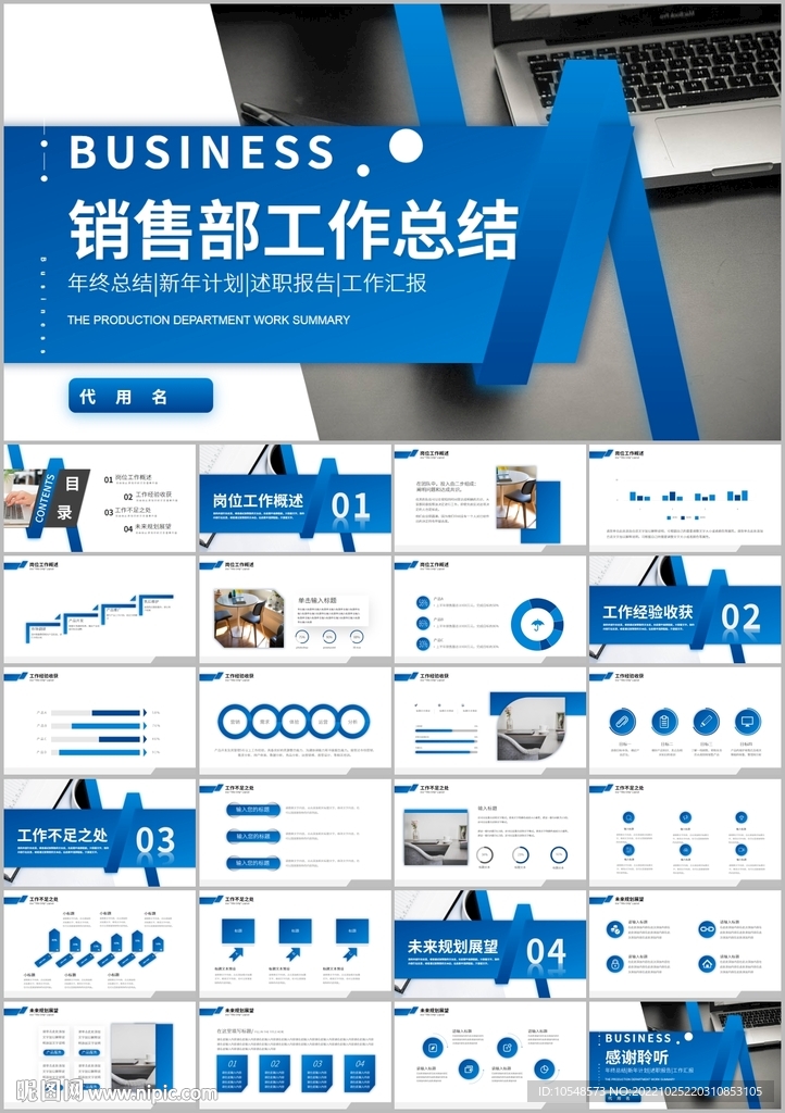 销售部年终总结ppt