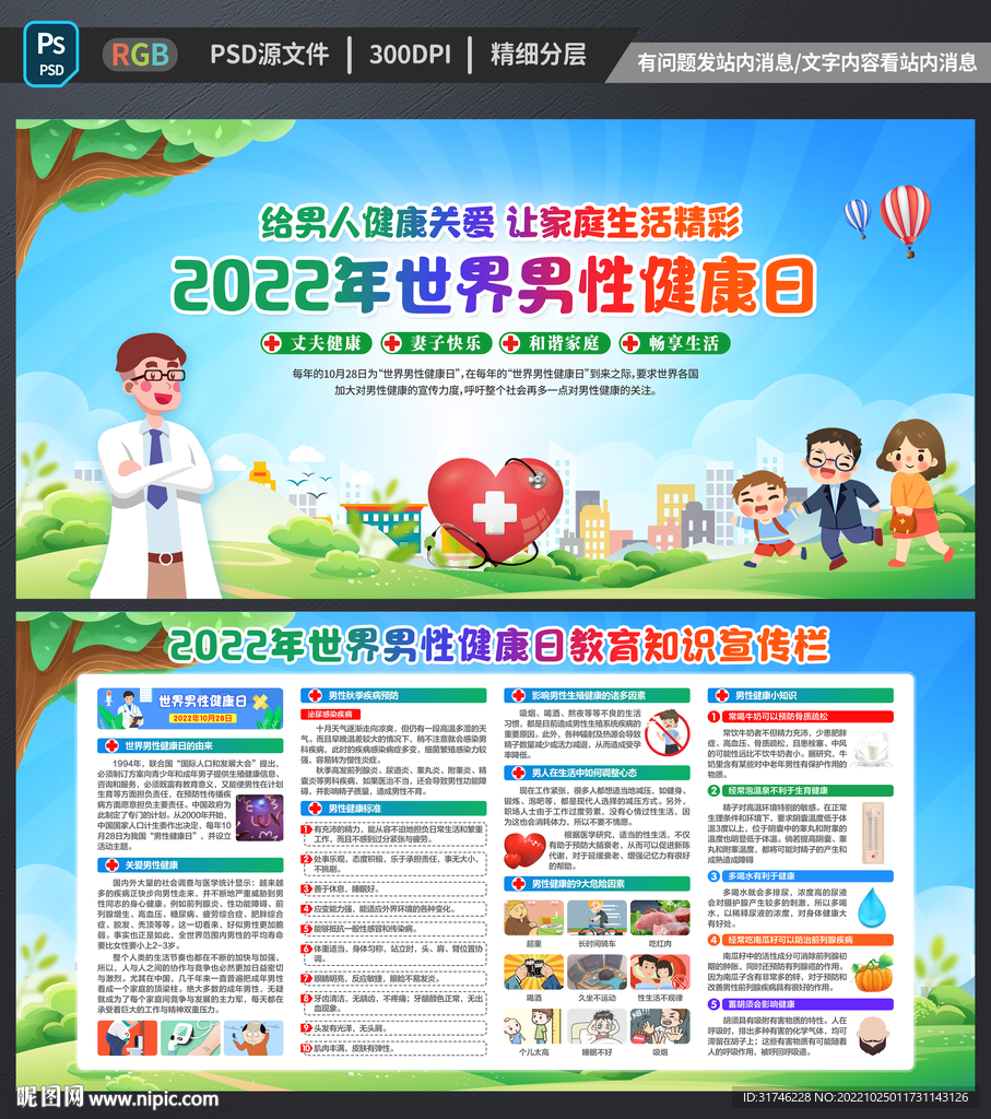 2022年世界男性健康日