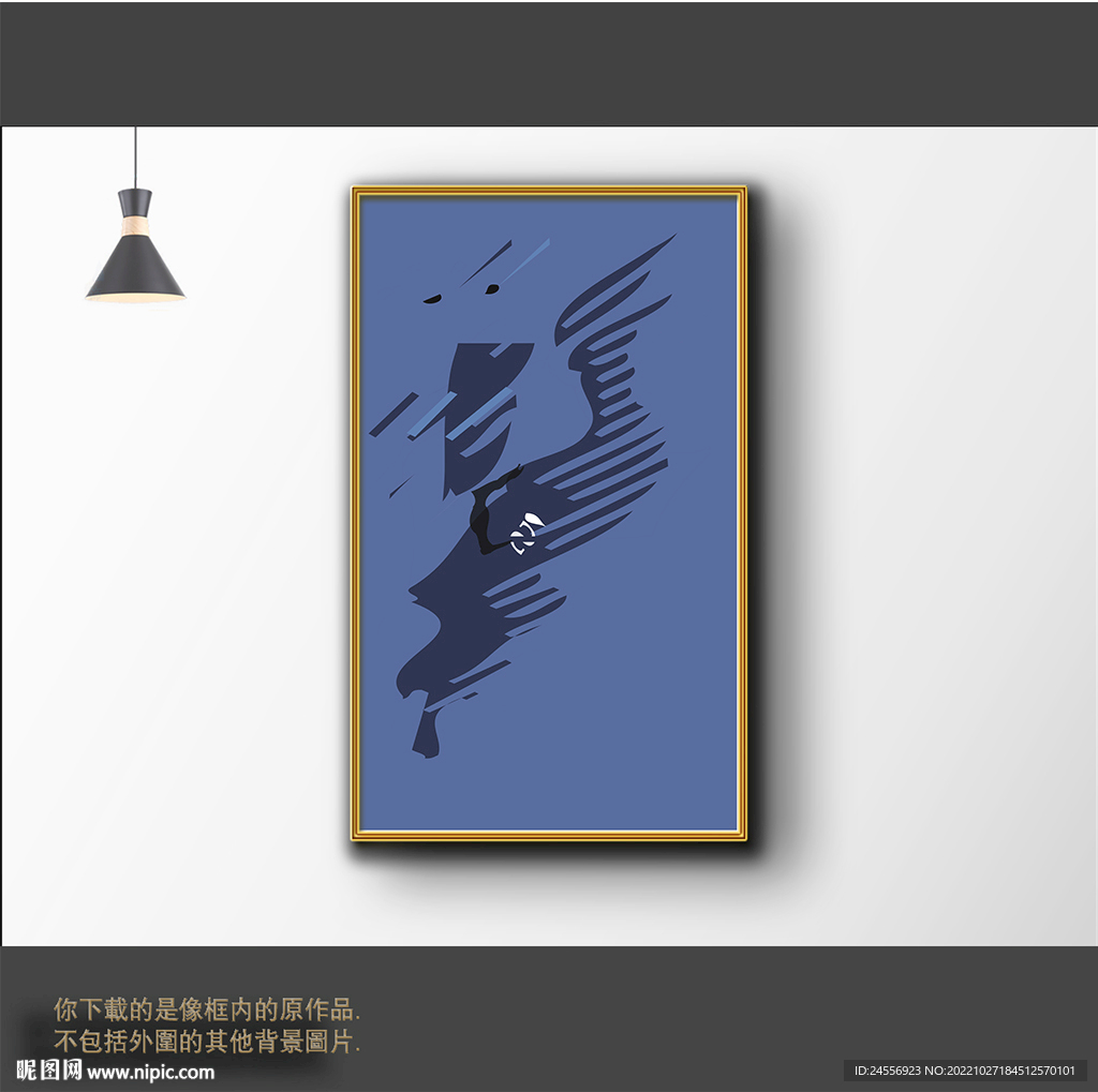 新中式简约抽象装饰画