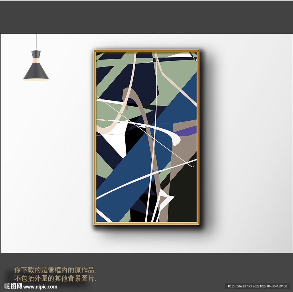 新中式简约抽象装饰画