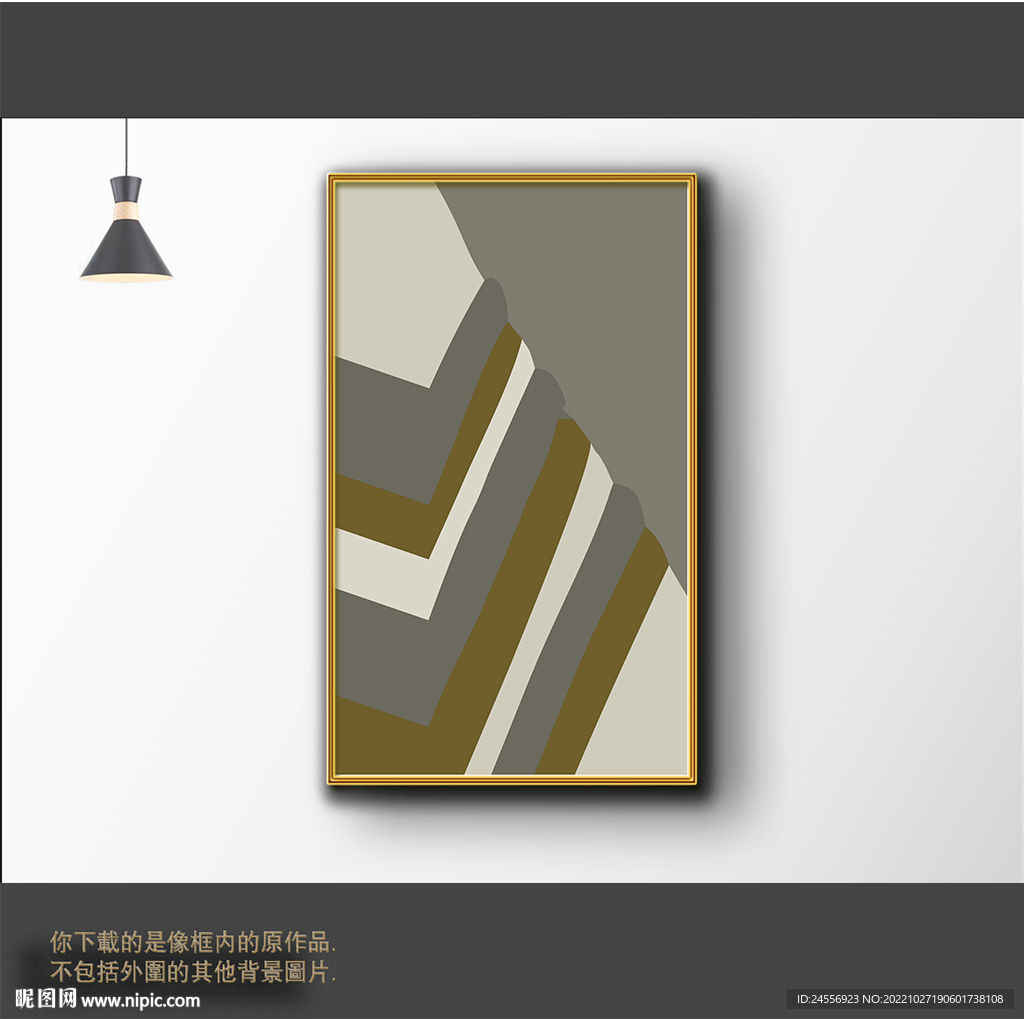 新中式简约抽象装饰画