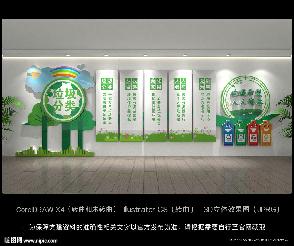 垃圾分类文化墙