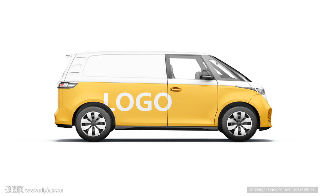 面包车样机贴图