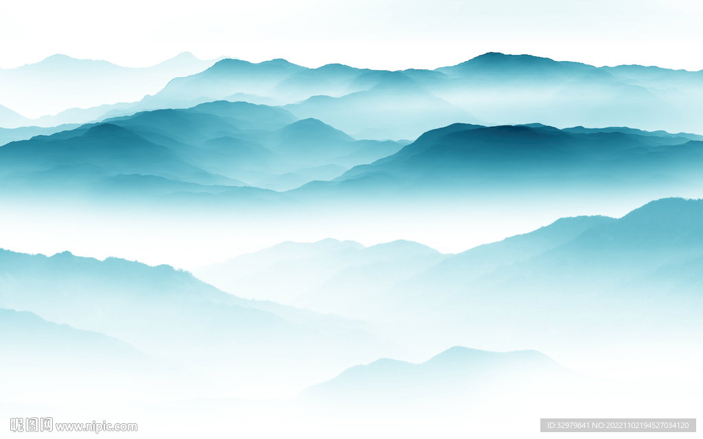 客厅 新品高端山水 tif分层