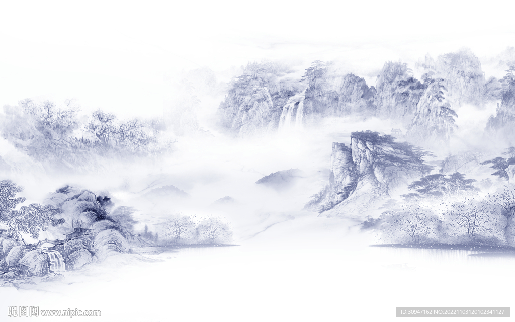 别墅 最新爆款山水 tIf分层