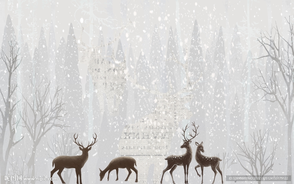 新款 现代装饰画 TIF分层 