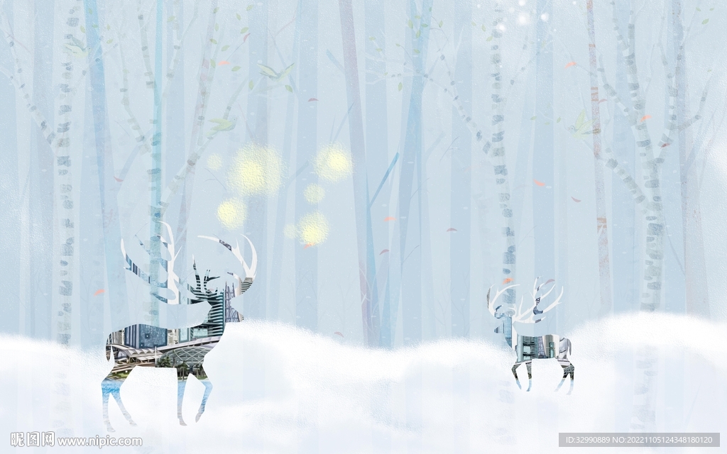 最新 现代装饰画 TIF分层 