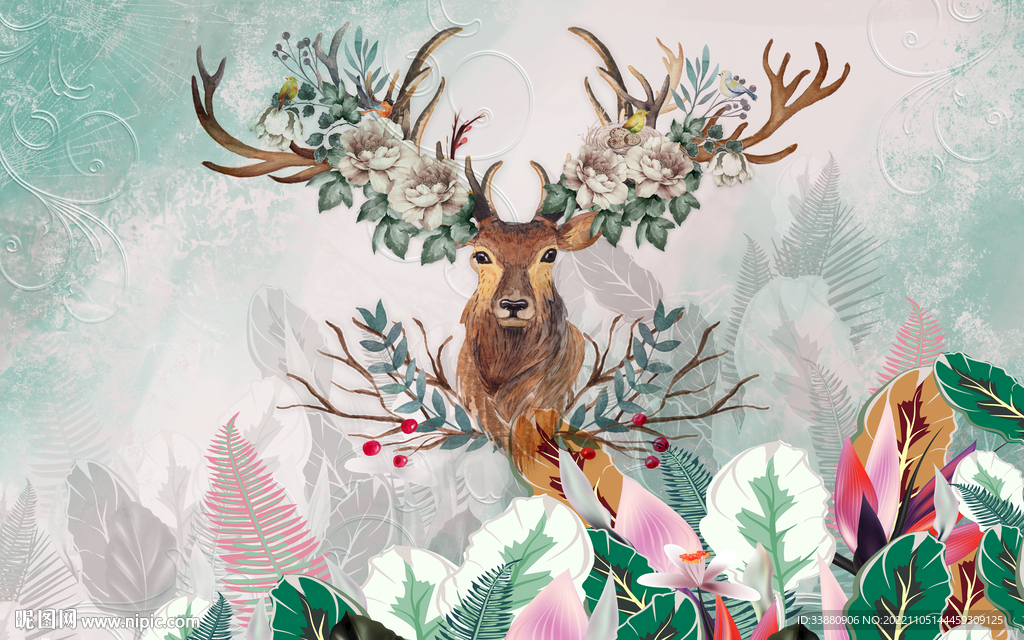 高清  新高端无框画 TIF分