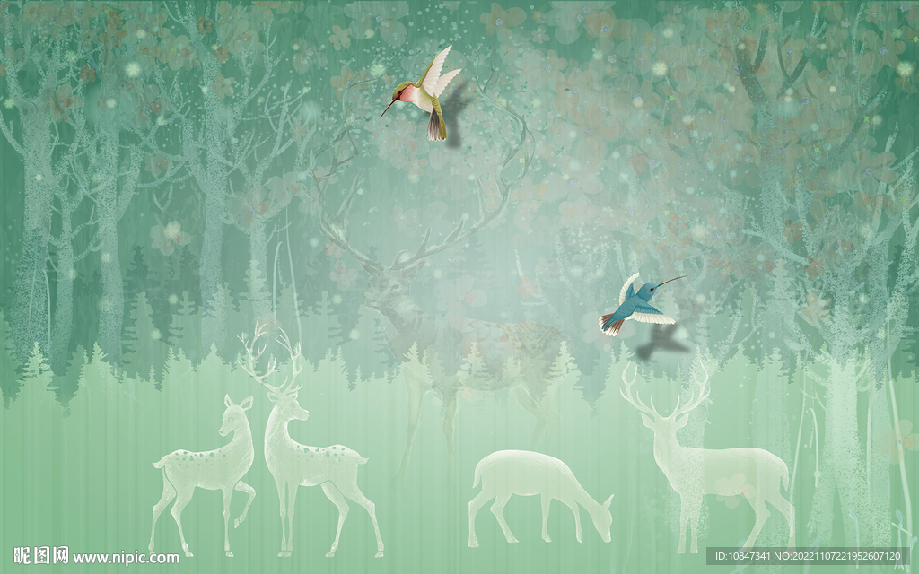 客厅 奢华新装饰画 TIF分层