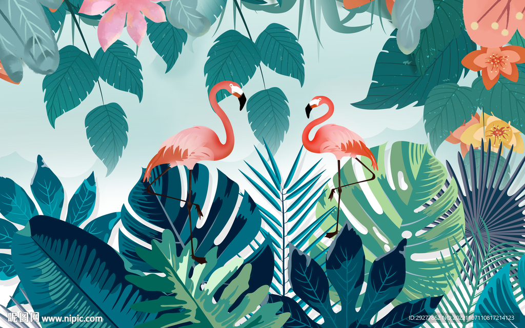 爆款 电视背景墙画 TIF分层