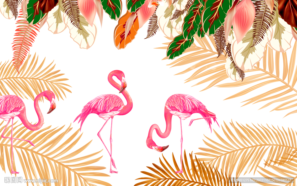 现代 新欧式无框画 TIF分层