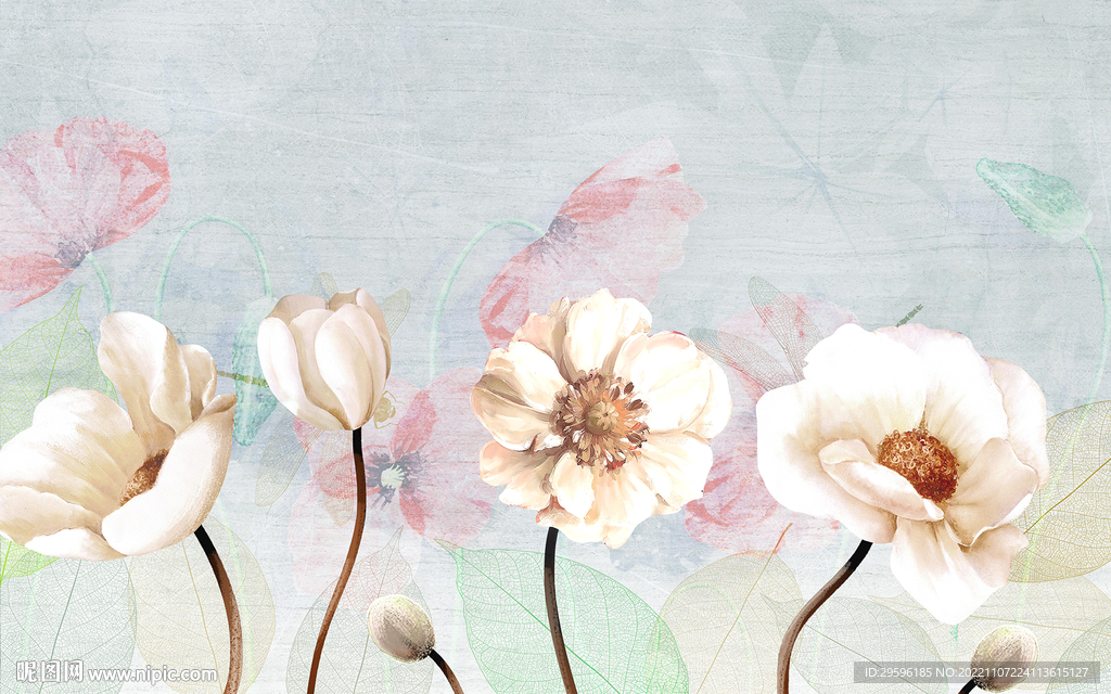 新款 北欧新无框画 tif分层